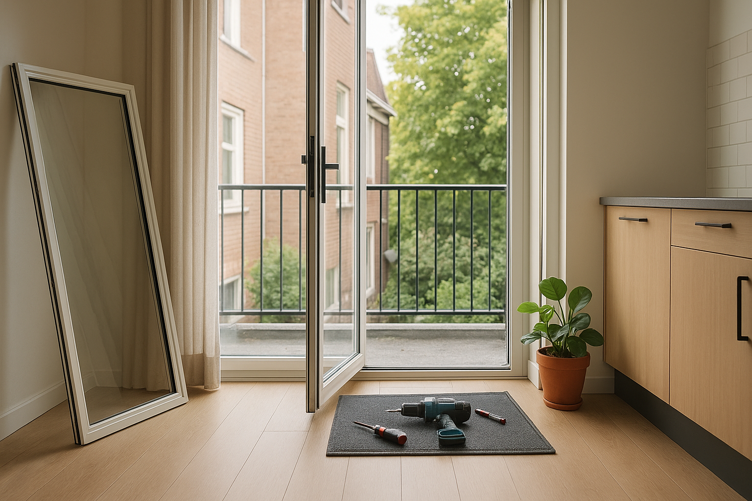 Foto bij Tochtklachten bij je schuifpui: zo pak je het aan